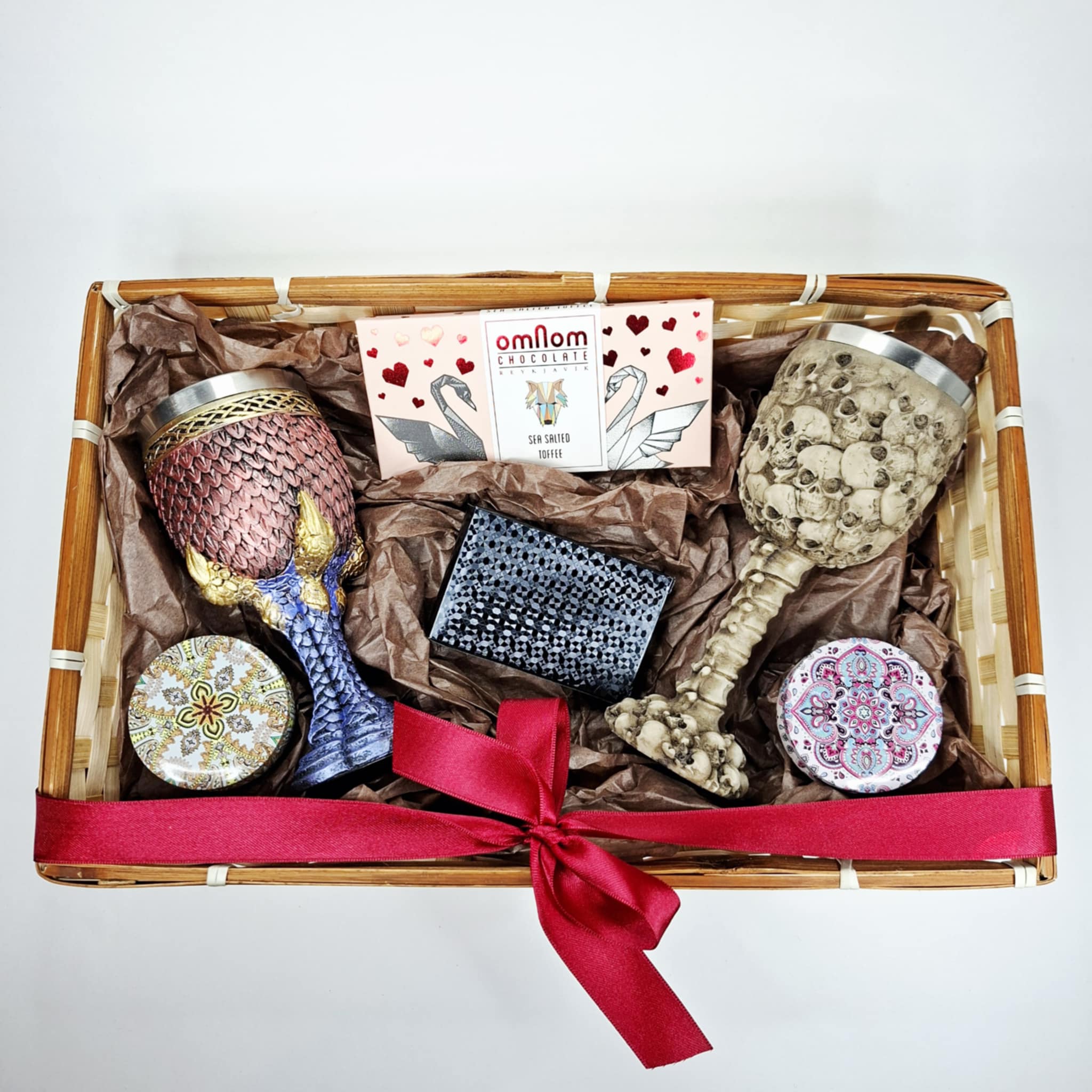 Valentine's Gift Basket - Hearts and Bones - Image 2